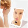 WOONEKY Led Mirror Makeup Desk USB Lights Touch Control Portable Decorative Mirror for Home Travel view 3
