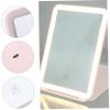 WOONEKY Led Mirror Makeup Desk USB Lights Touch Control Portable Decorative Mirror for Home Travel view 4