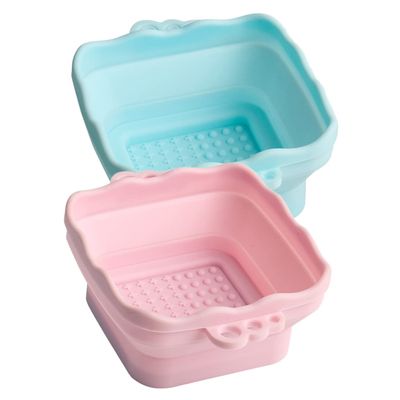 NOLITOY Silicone Makeup Brush Cleaning Bowl Brush Cleaner Set for Eye Shadow Brow Makeup