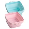 NOLITOY Silicone Makeup Brush Cleaning Bowl Brush Cleaner Set for Eye Shadow Brow Makeup view 1