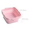 NOLITOY Silicone Makeup Brush Cleaning Bowl Brush Cleaner Set for Eye Shadow Brow Makeup view 2