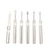 Beatifufu 1 Set Stainless Steel Nail Tools Nail File Dead Skin Fork Ear Picks Earring Tool for Professional and Personal Use and Grooming view 1