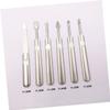 Beatifufu 1 Set Stainless Steel Nail Tools Nail File Dead Skin Fork Ear Picks Earring Tool for Professional and Personal Use and Grooming view 2