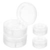 Baluue 4pcs Stackable Makeup Palette Eyeshadow Pans Eyeshadow Palette Storage view 1