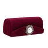 Baluue Single Lipstick Case with Mirror Vintage Velvet Lipstick Holder for Purse Compact Cosmetic Storage Bag for Travel Women Special Occasions view 1
