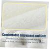 Anneome 4pcs Shaped Facial Towels Soft Coral Fleece Split Design for Estheticians Cleansing Cloths for Facial Treatments Versatile Use for Beauty Salons and Home view 3