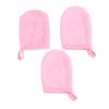 FOYTOKI Cleansing Gloves 3 Pack Makeup Removal Pads Face Cleaning Pads for Powder Puff view 1