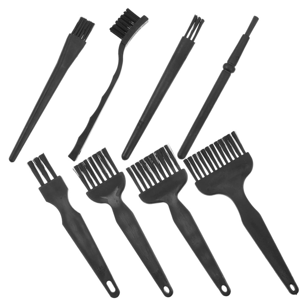 MUSISALY 8pcs Electric Shaver Cleaning Brush Durable Non-Shedding Razor Cleaner for Stubble and Hair Removal Nonslip Handle for Easy Grip and Use