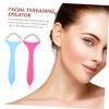 BELLIFFY 2pcs Manual Facial Hair Removal Epilator Safe Spring Hair Remover for Upper Lip and Chin Precision Tool for Smooth Skin Travel-Friendly Design view 3