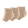 Healeved 1pair Moisturizing Gel Socks for Cracked Heels Breathable -Crack Ankle Socks Plant -Day Comfort and Care Khaki view 4