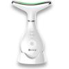 VIMINTO  3-in-1 Face Massager  Facial Massager Tool with Soothing Heat, Vibration, and Smart Touch  Red, Blue & Green Light Modes for Relaxation and Radiance  Compact & Portable - White view 1