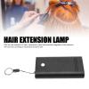 UV Light Hair Extension Kit, 395nm UV Light Hair Extension Machine, Portable Hair Extension Glue UV Light Handheld UV Curing Lamp for Professional Salons DIY Hair view 2