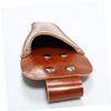 Gogogmee 4pcs Hair Stylist Tool Bag Minimalist Scissor Holder Pu Leather Organizer for Hair Cutting view 2