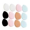 Baluue 12pcs Finger Powder Puff Mini Makeup Pads Face Puff for Loose Powder Setting Beauty Cosmetics Tools view 1