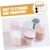 Baluue 12pcs Finger Powder Puff Mini Makeup Pads Face Puff for Loose Powder Setting Beauty Cosmetics Tools view 3