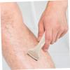Baluue Women Hair Removal Razor Body Hair Trimmer Legs Underarm Bikini Manual Razor Wet Shaving Portable Stainless Steel Abs view 2