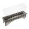 Beatifufu 2pcs Clipper Storage Box Organizer for Hair Tools Design for Easy Access for Barber Supplies Black Finish view 1