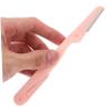 HONMEET 3pcs Stainless Steel Eyebrow Razor Portable Trimmer Precision Eyebrow Removal Tool Non-Slip Grip for Women view 3