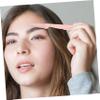 HONMEET 3pcs Stainless Steel Eyebrow Razor Portable Trimmer Precision Eyebrow Removal Tool Non-Slip Grip for Women view 4