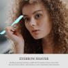 BELLIFFY 10pcs Portable Eyebrow Razors Stainless Steel Foldable Trimmers for Women Facial Hair Removal Precision Eyebrow Shaper Painless Grooming Tool view 3