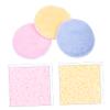 BIUDECO 3pcs Face Pads Makeup Sponge Cotton Rounds for Powder Gentle Makeup Removal view 3