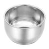 MUSISALY Professional Stainless Steel Shaving Bowl for Men Convenient Household Shaving Accessory Compact Design for Travel Anti-slip Base Capacity Durable and Practical view 1