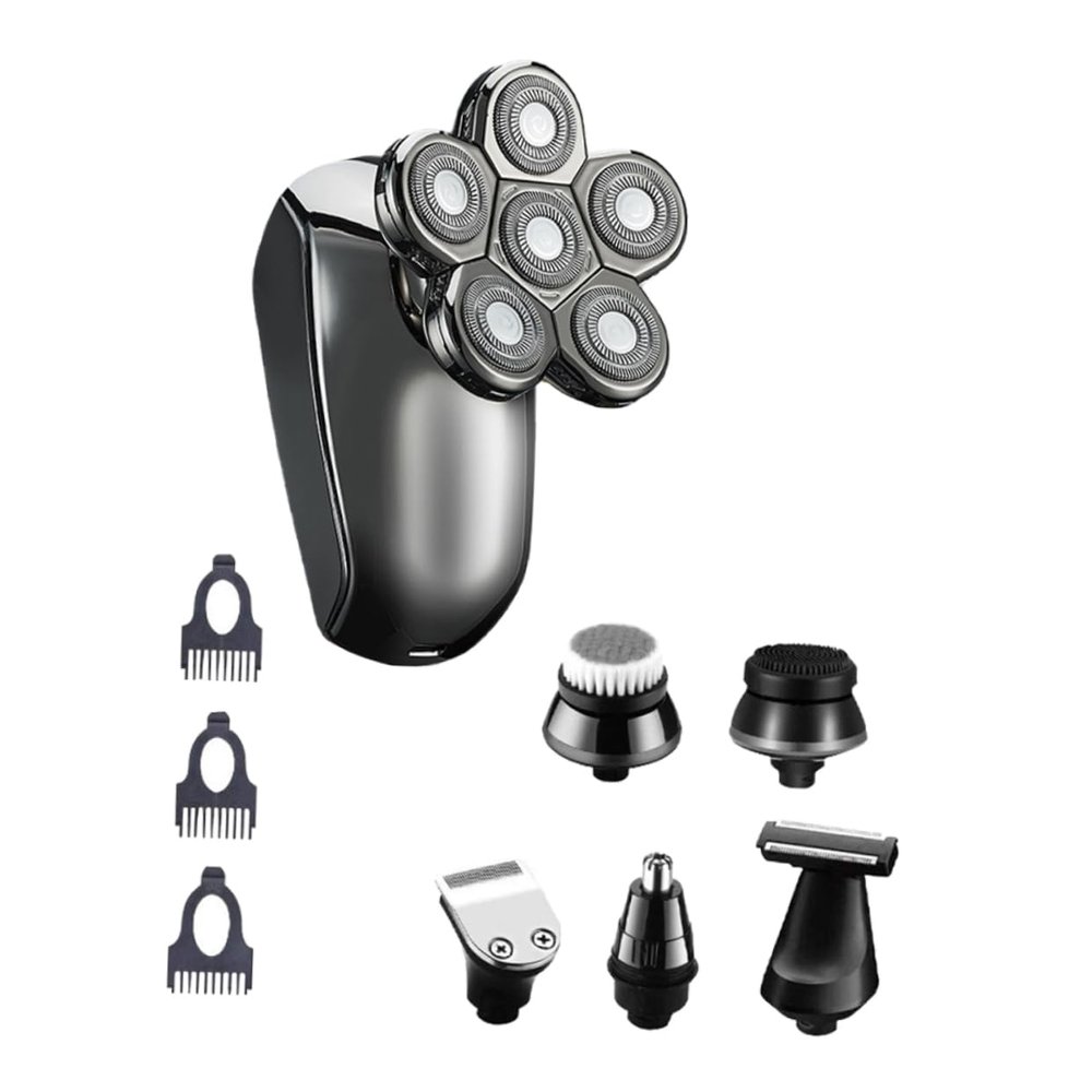 MUSISALY 1set Rechargeable Electric for Men Body Washable Shaver Precision Trimmer Compact Design for Comfortable Grooming and Easy Cleaning