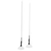 IWOWHERO 2pcs Fan Eyelash Brush Curved Mascara Applicators for Lower Lashes Lightweight Portable Makeup Tools for Professional Home Use Artificial view 1