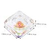 HONMEET 2pcs Crystal Dappen Dish Nail Cup with Lid for Nail Liquid Powder Easy to Clean Crystal Container for Diy Manicure view 2
