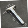 IWOWHERO Men Shaving Razor Double-sided Face Shaver Manual Razor Blades Adjustable Shaving Machine for Men view 2