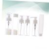 8pcs Mini Bottle Travel Kit for Hair Perfume, Refillable Petg PP Containers view 2