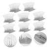 Outanaya 8pcs Handle Kitchen Cleaning Brush Set High-Density Bristles for Scrubbing of Dishes and Pans Easy to Detach and Replace for Tidy Home Cleaning view 3