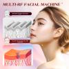 INTEO Microcurren Facial Device, 3 Modes Red Light Therapy for Face and Neck, Skin Care Facial Massager Perfect Gifts for Women Men(Gold) view 3