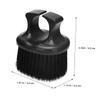 Anneome Beard Grooming Brush for Men Lightweight Hair Styling Tool for Outdoor Travel and Material for Cleaning Hair and Beard Fragments Convenient and Compact Design view 2
