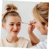 Beatifufu 3pcs Long Eyebrow Wooden Pencil Thin Eyebrow Pencils for Women Brow Tattoo Pen for Daily and Travel view 2
