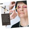 IWOWHERO 15pcs Professional Makeup Brush Blending Brush for Eyes Eye Shadow Applicators view 3