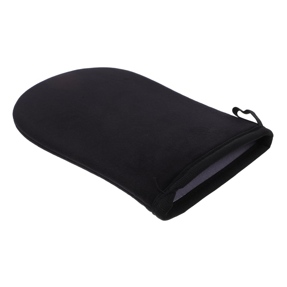 Beatifufu Tanning Mitts Self Tanner Glove Back Lotion Applicator Glove for Self Tanning Plush Material Mittens