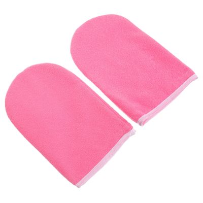 WOONEKY Paraffin Wax Warmer Covers Hand Spa Gloves Washable Wax Care Gloves for Hot Spa for Beauty Salons