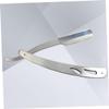 SOESFOUFU Stainless Steel Straight Razor for Men Manual Beard Shaving Tool for Barbers and Home Use Provides Smooth Shave with Less Skin Irritation Not Included view 3