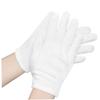 BELLIFFY Long Lasting Cotton Gloves 10 Pairs for Industrial Cleaning Construction and Party Etiquette Size XL view 1