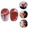 NOLITOY 3pairs Silicone Ear Covers for Hair Dye Ear Protectors Leak Hair Salon Tools view 3