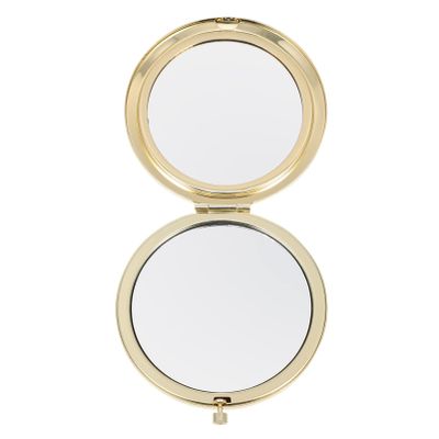VINTORKY Portable Folding Mirror Magnified Lighted Travel Makeup Tool for Female Compact Mirror
