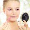 VINTORKY Portable Folding Mirror Magnified Lighted Travel Makeup Tool for Female Compact Mirror view 3