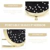 VINTORKY Portable Folding Mirror Magnified Lighted Travel Makeup Tool for Female Compact Mirror view 4