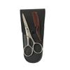 FOYTOKI Stylish Stainless Steel Men Eyebrow Beard Scissors Set Precision Trimming Shears Hair Cutting Tools for Barbers Home Use view 1