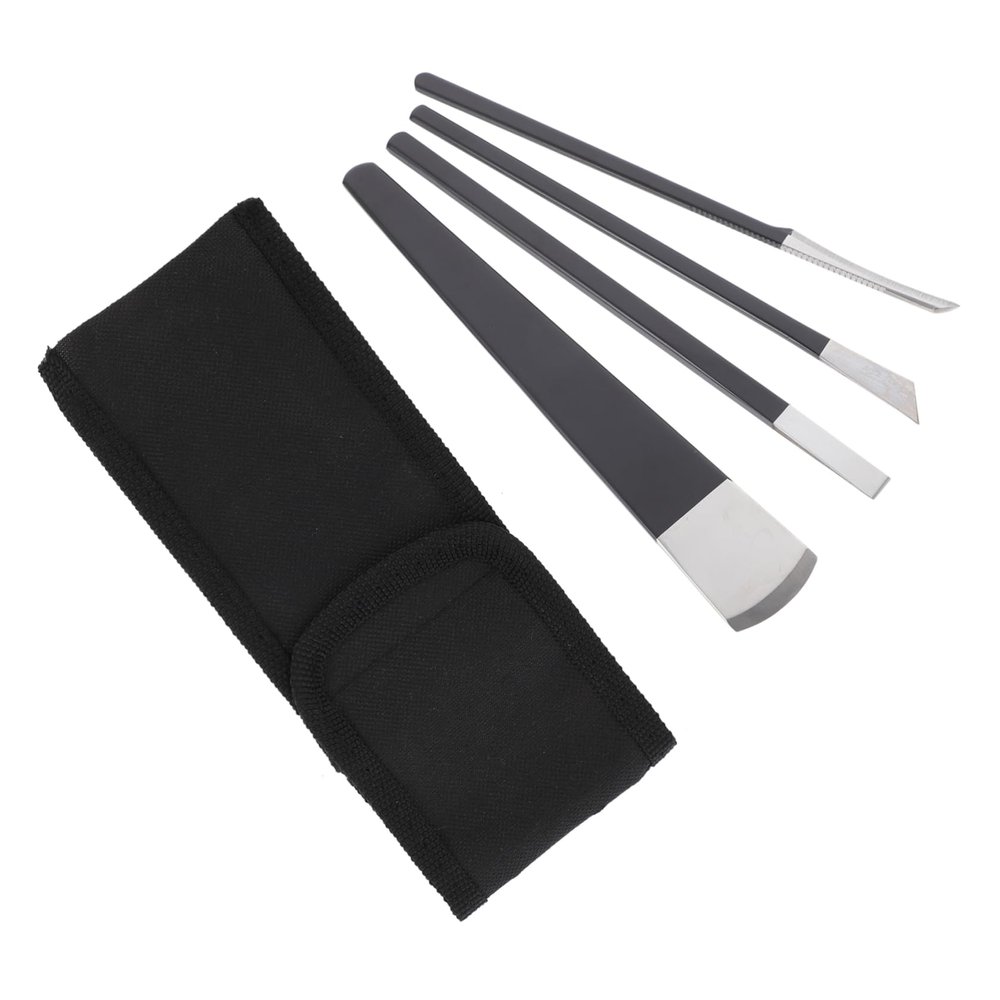 BIUDECO 4pcs Pedicure Knife Foot Care Accessories Nail Trimmer Foot Callus Remover Nail for Professional Home Use