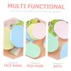 HONMEET 12pcs Facial Cleansing Sponge Makeup Face Cleaning Sponge Cosmetics Skin Scrubber view 4
