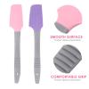 HONMEET 2pcs Silicone Waxing Spatulas for Hair Removal Non-stick Applicator Tools for Eyebrow Foot Waxing view 2