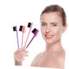 BELLIFFY 4pcs Dual-head Eyebrow and Eyelash Grooming Brush Compact Makeup Tool for Eyebrow Styling and Eyelash Separation Travel-friendly Design Her view 3