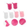 BELLIFFY 6pcs Makeup Remover Gloves Microfiber Face Washing Mitts for Water-Absorbent Breathable for Travel and Daily Use view 3